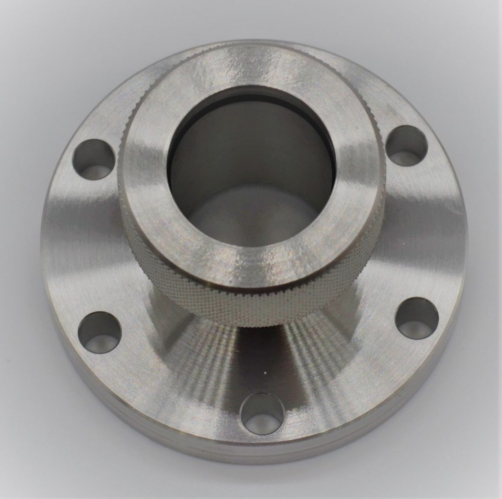 Vacuum feedthrough coupling for 4W Mini-X2
