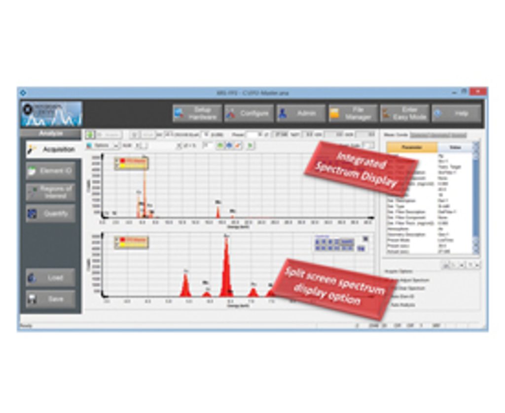 Amptek XRS-FP2 Quantitative XRF Analysis Software